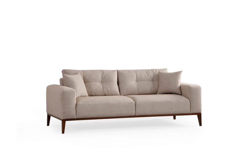 Sinor 4-seters Sovesofa - Beige - Møbler - Sofaer - Sovesofaer