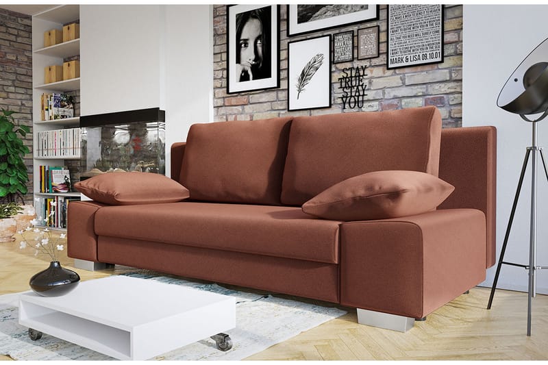 Sovesofa - Brun - Møbler - Sofaer - Sovesofaer