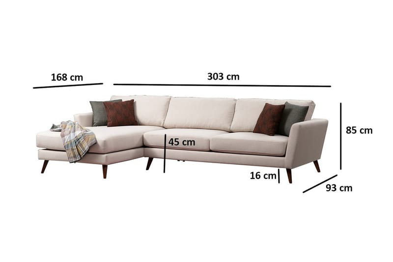 Gajanejos Divansofa - Beige - Møbler - Sofaer - Sovesofaer - Sovesofa divan