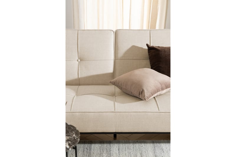 Stefan 2-seters Sovesofa - Beige - Møbler - Sofaer - Sovesofaer