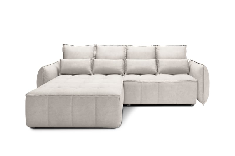 Takara Sovesofa med Divan 3-seter - Beige - Møbler - Sofaer - Sovesofaer