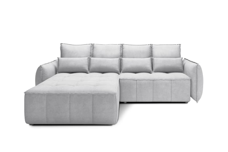 Takara Sovesofa med Divan 3-seter - Grå - Møbler - Sofaer - Sovesofaer