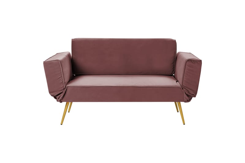 Touya Sovesofa 2-seter - Gull/Rosa - Møbler - Sofaer - Sovesofaer