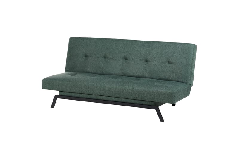 Tripta Sovesofa 3-seter - Svart/Grønn - Møbler - Sofaer - Sovesofaer