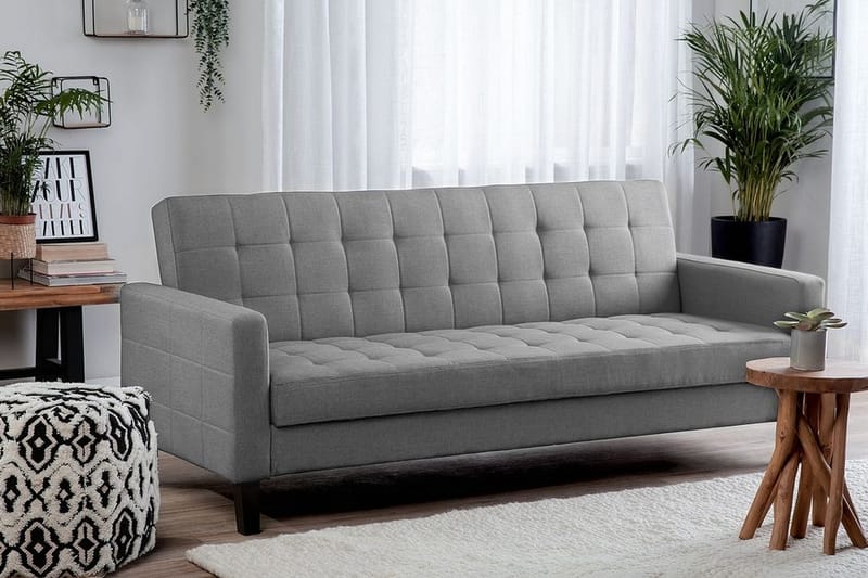 Vehkoo Sovesofa 200 cm - Grå - Møbler - Sofaer - Sovesofaer