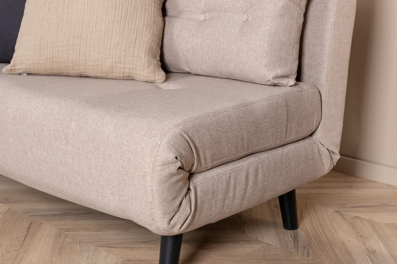 Vicky Sovesofa - Brun / Svart - Møbler - Sofaer - Sovesofaer