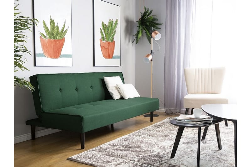 Visby Sovesofa 180 cm - Grønn - Møbler - Sofaer - Sovesofaer