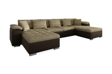 Wicenza Dyp U-Sovesofa 375x155x76 cm Universal