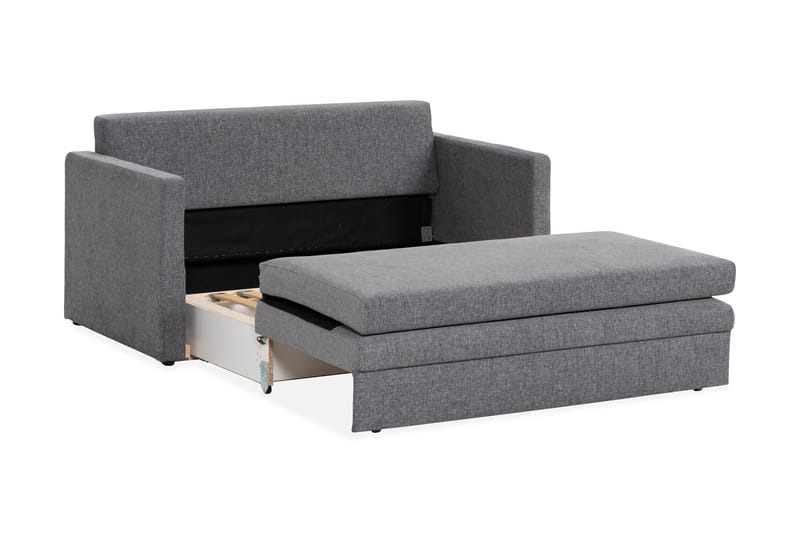 Willhelm Liten Sovesofa 2-seters 160 cm bred - Grå / Lysgrå - Møbler - Sofaer - Sovesofaer