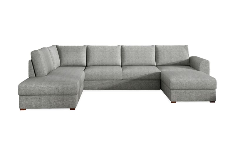 Wilma 6-seters Divan Høyre Sovesofa 305 cm - Grå - Møbler - Sofaer - Sovesofaer