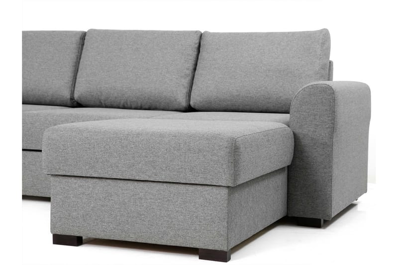 Taberk Sofa med Sjeselong og Divan 4-seter - Beige - Møbler - Sofaer - U-sofa