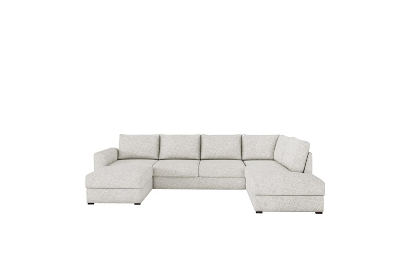 Taberk Sofa med Sjeselong og Divan 4-seter - Beige - Møbler - Sofaer - U-sofa