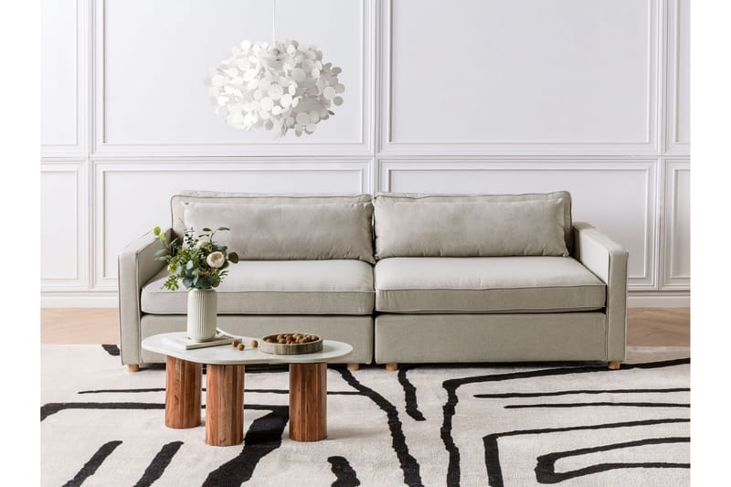 Tomie Sofa 3-seter - Beige - Møbler - Sofaer - Sofa 3 seter