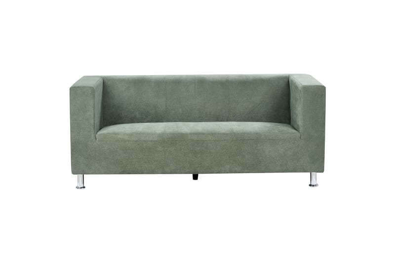 Tomio Sofa 3-seter - Sølv/Grønn - Møbler - Sofaer - Sofa 3 seter