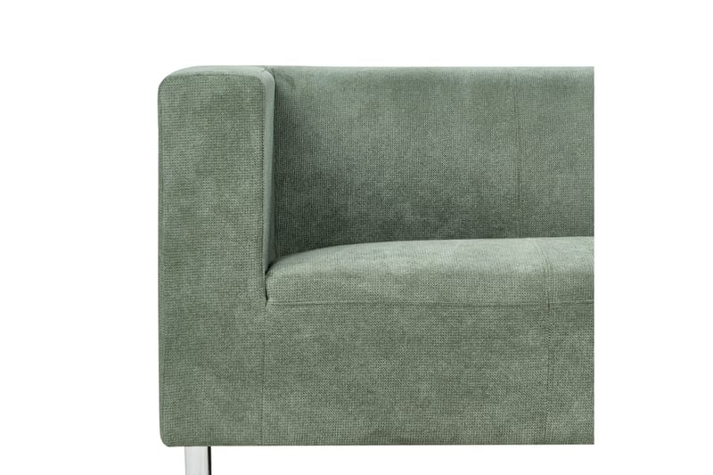 Tomio Sofa 3-seter - Sølv/Grønn - Møbler - Sofaer - Sofa 3 seter