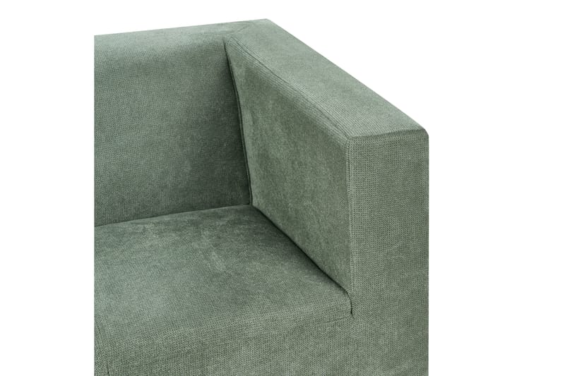 Tomio Sofa 3-seter - Sølv/Grønn - Møbler - Sofaer - Sofa 3 seter