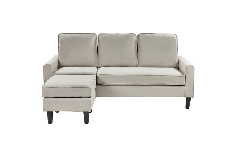 Traun Sofa 3-seter - Beige/Svart - Møbler - Sofaer - Sofa 3 seter