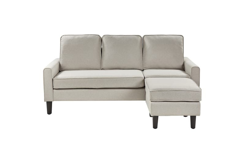 Traun Sofa 3-seter - Beige/Svart - Møbler - Sofaer - Sofa 3 seter