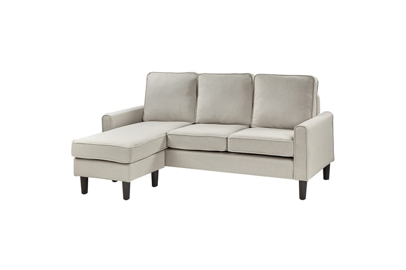 Traun Sofa 3-seter - Beige/Svart - Møbler - Sofaer - Sofa 3 seter