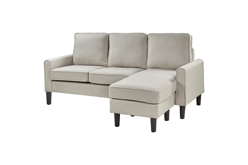 Traun Sofa 3-seter - Beige/Svart - Møbler - Sofaer - Sofa 3 seter