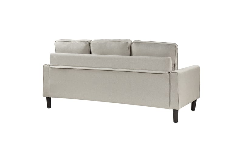 Traun Sofa 3-seter - Beige/Svart - Møbler - Sofaer - Sofa 3 seter