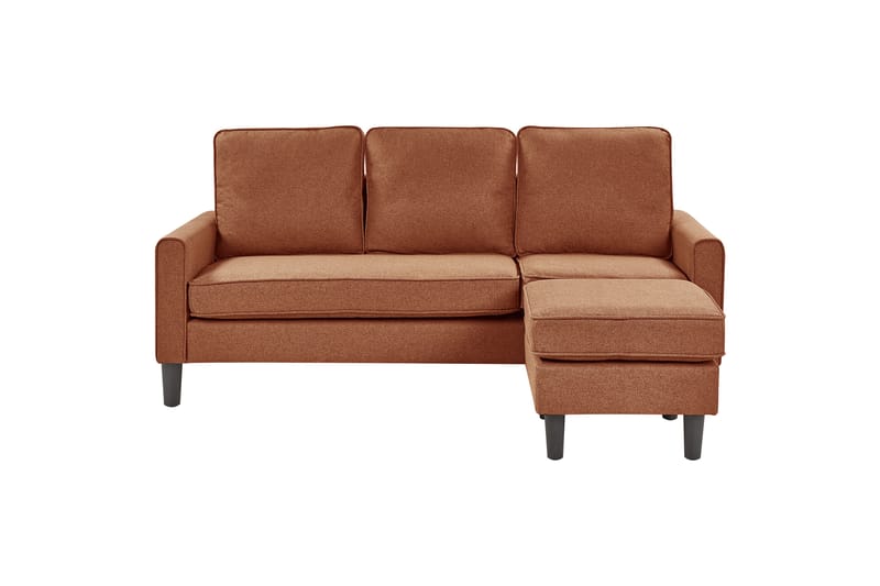 Traun Sofa 3-seter - Brun/Svart - Møbler - Sofaer - Sofa 3 seter