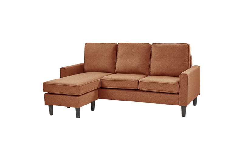 Traun Sofa 3-seter - Brun/Svart - Møbler - Sofaer - Sofa 3 seter