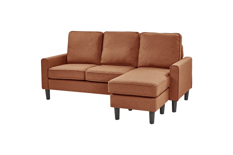 Traun Sofa 3-seter - Brun/Svart - Møbler - Sofaer - Sofa 3 seter