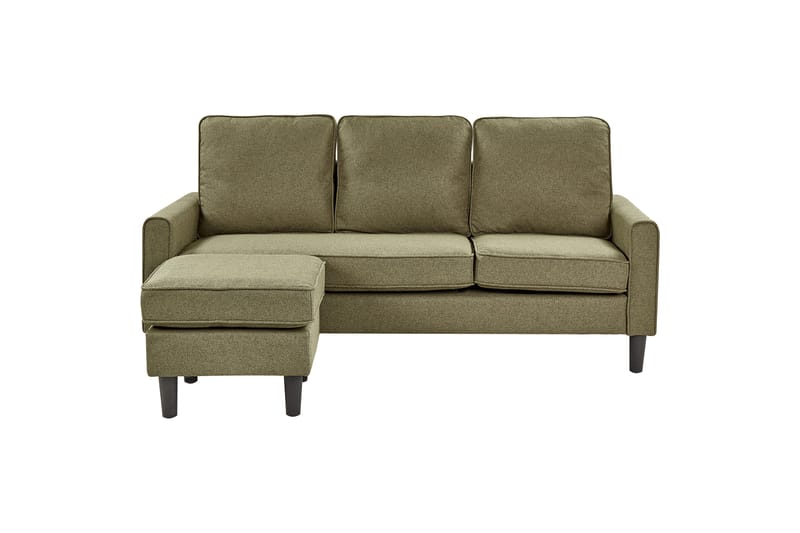 Traun Sofa 3-seter - Svart/Grønn - Møbler - Sofaer - Sofa 3 seter