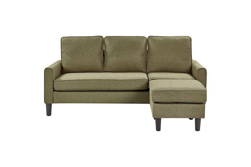 Traun Sofa 3-seter - Svart/Grønn - Møbler - Sofaer - Sofa 3 seter