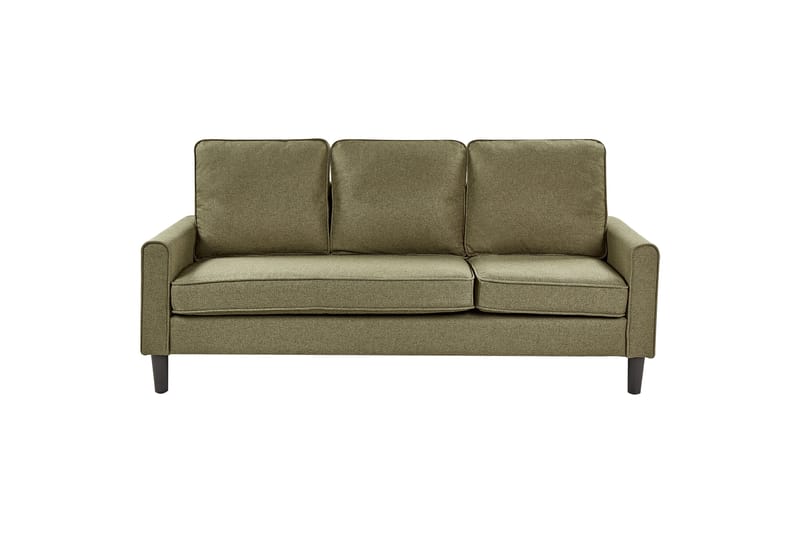 Traun Sofa 3-seter - Svart/Grønn - Møbler - Sofaer - Sofa 3 seter