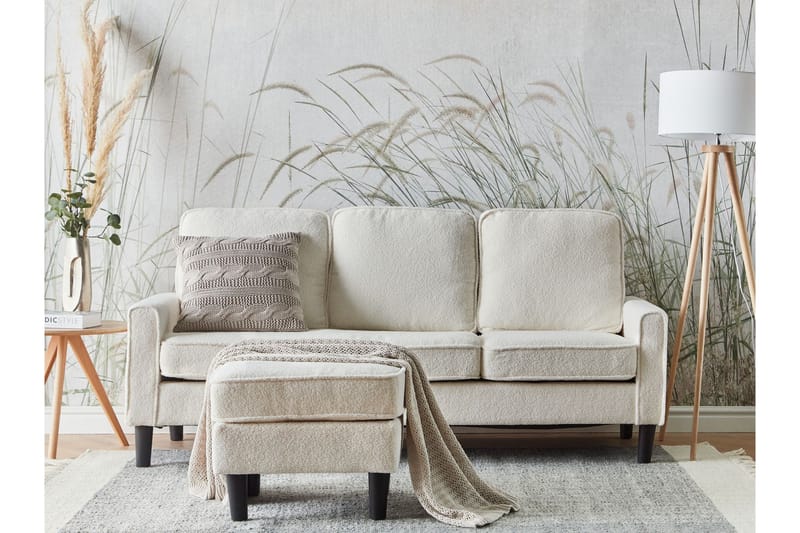 Traun Sofa 3-seter - Svart/Hvit - Møbler - Sofaer - Sofa 3 seter