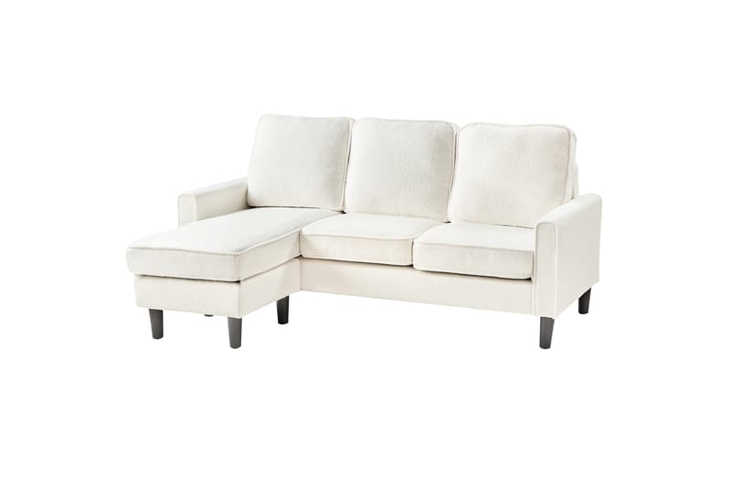 Traun Sofa 3-seter - Svart/Hvit - Møbler - Sofaer - Sofa 3 seter