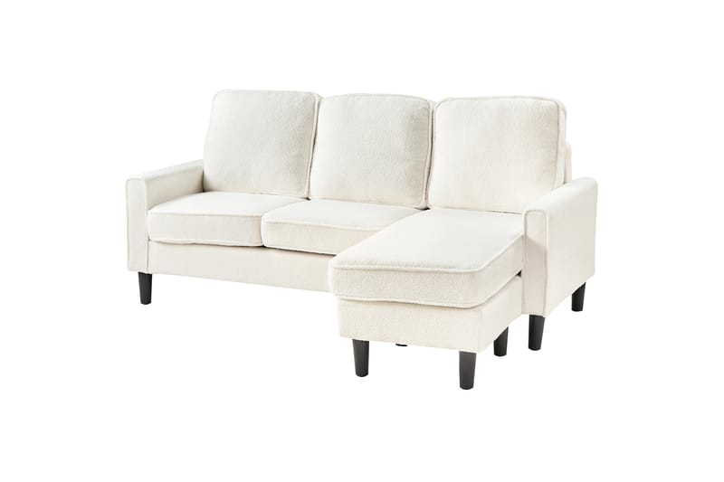 Traun Sofa 3-seter - Svart/Hvit - Møbler - Sofaer - Sofa 3 seter