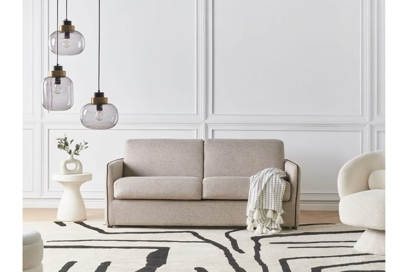 Triveni Sovesofa 2-seter - Beige - Møbler - Sofaer - Sovesofaer