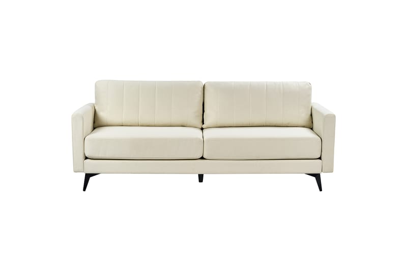 Tuba Sofa 3-seter - Beige/Svart - Møbler - Sofaer - Sofa 3 seter