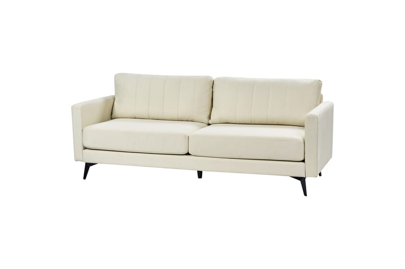 Tuba Sofa 3-seter - Beige/Svart - Møbler - Sofaer - Sofa 3 seter