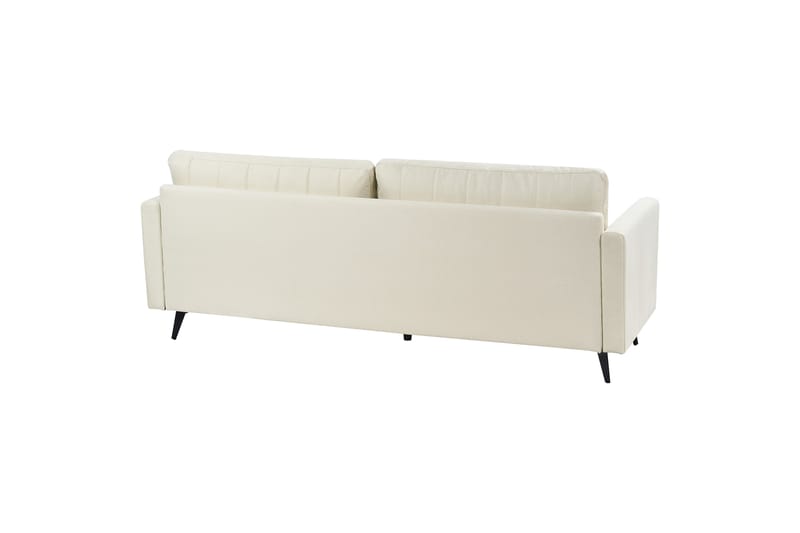 Tuba Sofa 3-seter - Beige/Svart - Møbler - Sofaer - Sofa 3 seter