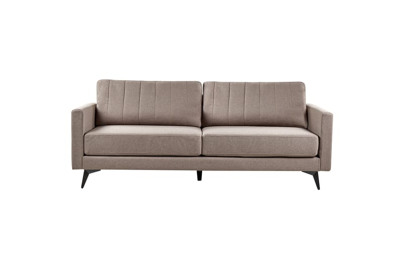 Tuba Sofa 3-seter - Brun/Svart - Møbler - Sofaer - Sofa 3 seter