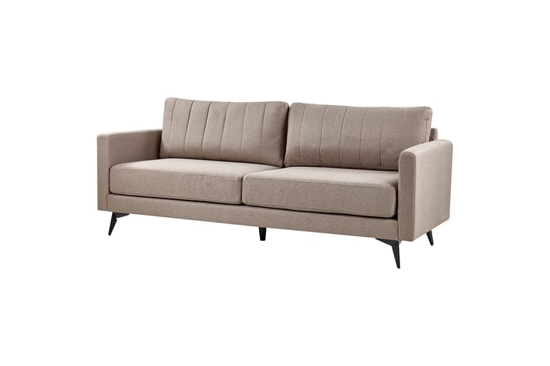 Tuba Sofa 3-seter - Brun/Svart - Møbler - Sofaer - Sofa 3 seter