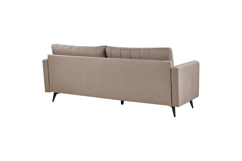 Tuba Sofa 3-seter - Brun/Svart - Møbler - Sofaer - Sofa 3 seter