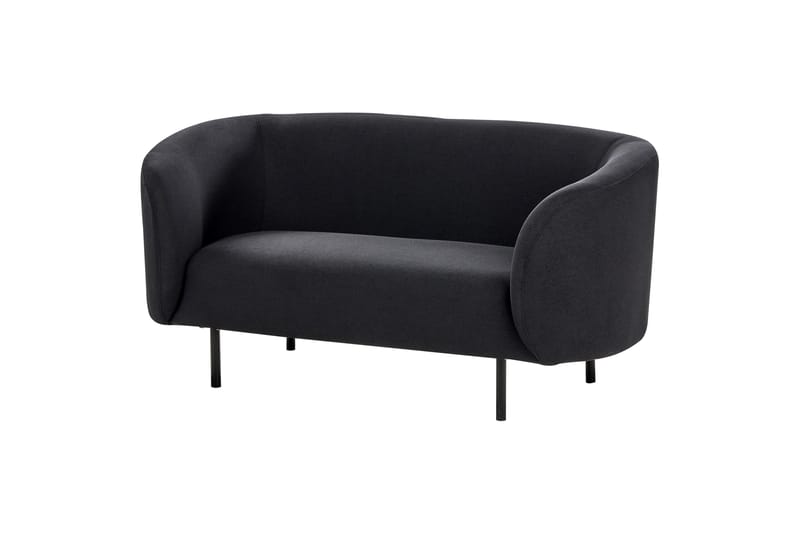 Tuka Sofa 2-seter - Svart - Møbler - Sofaer - 2 seter sofa