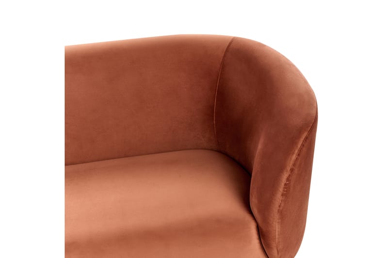 Tuka Sofa 2-seter - Svart/Oransje - Møbler - Sofaer - 2 seter sofa