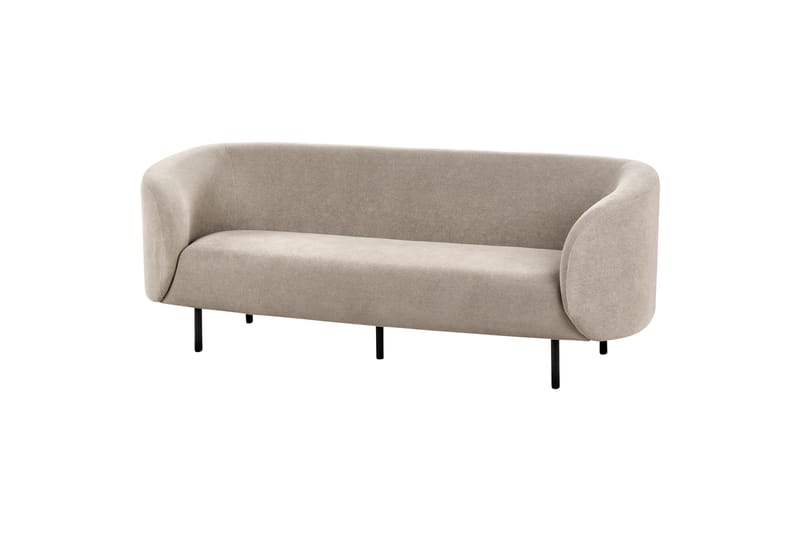 Tuka Sofa 3-seter - Beige/Svart/Grå - Møbler - Sofaer - Sofa 3 seter