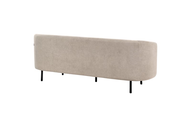 Tuka Sofa 3-seter - Beige/Svart/Grå - Møbler - Sofaer - Sofa 3 seter