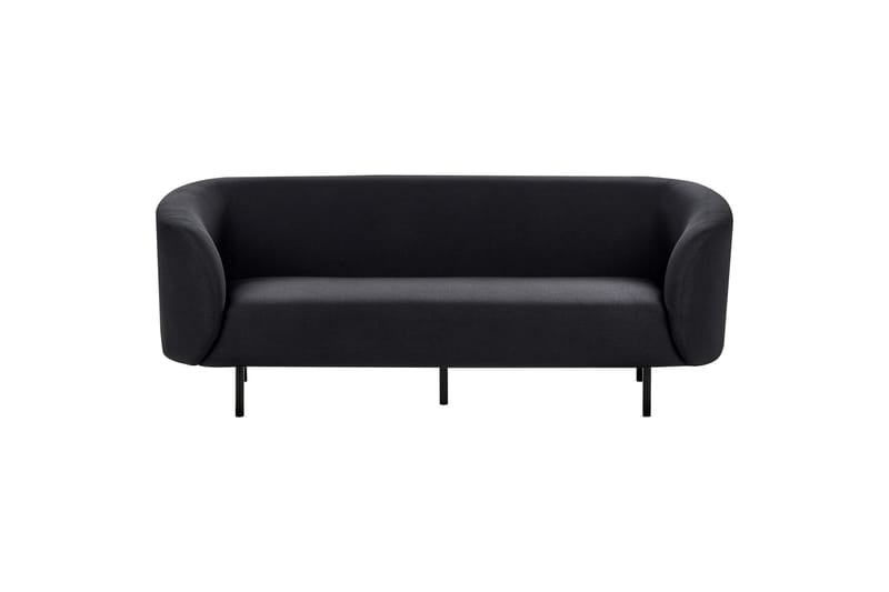 Tuka Sofa 3-seter - Svart - Møbler - Sofaer - Sofa 3 seter