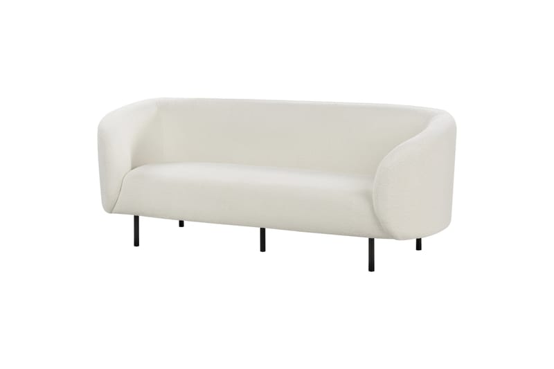 Tuka Sofa 3-seter - Svart/Hvit - Møbler - Sofaer - Sofa 3 seter