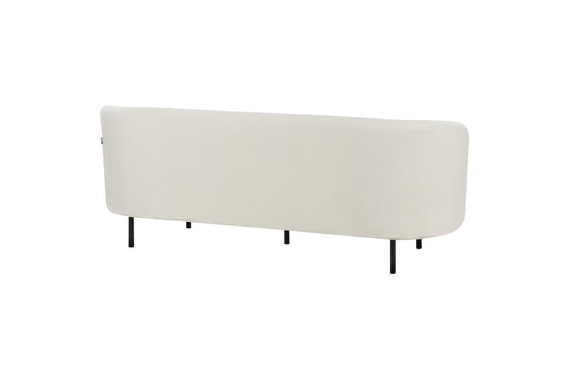 Tuka Sofa 3-seter - Svart/Hvit - Møbler - Sofaer - Sofa 3 seter