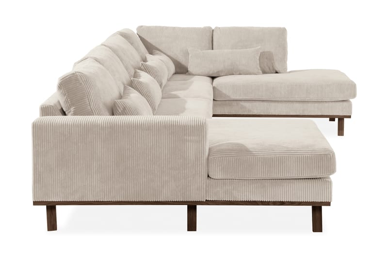 Copenhagen Stor U Sofa Manchester Divan Høyre Sjeselong Venstre - Beige / Lys - Møbler - Sofaer - U-sofa