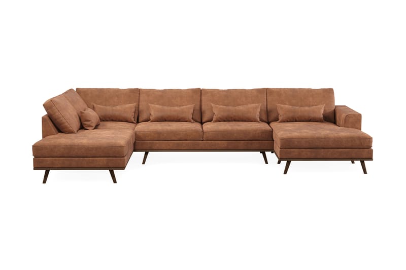 Copenhagen U-sofa - Brun - Møbler - Sofaer - U-sofa